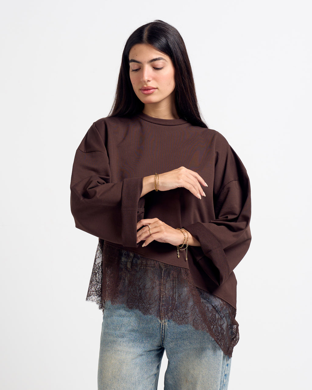 Lace T-shirt
