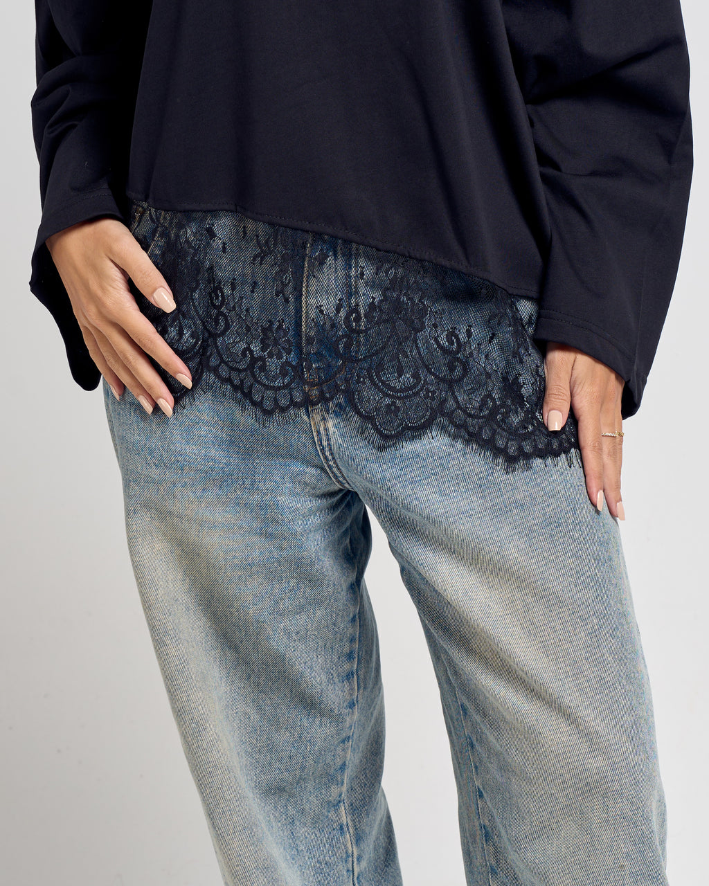 Lace T-shirt