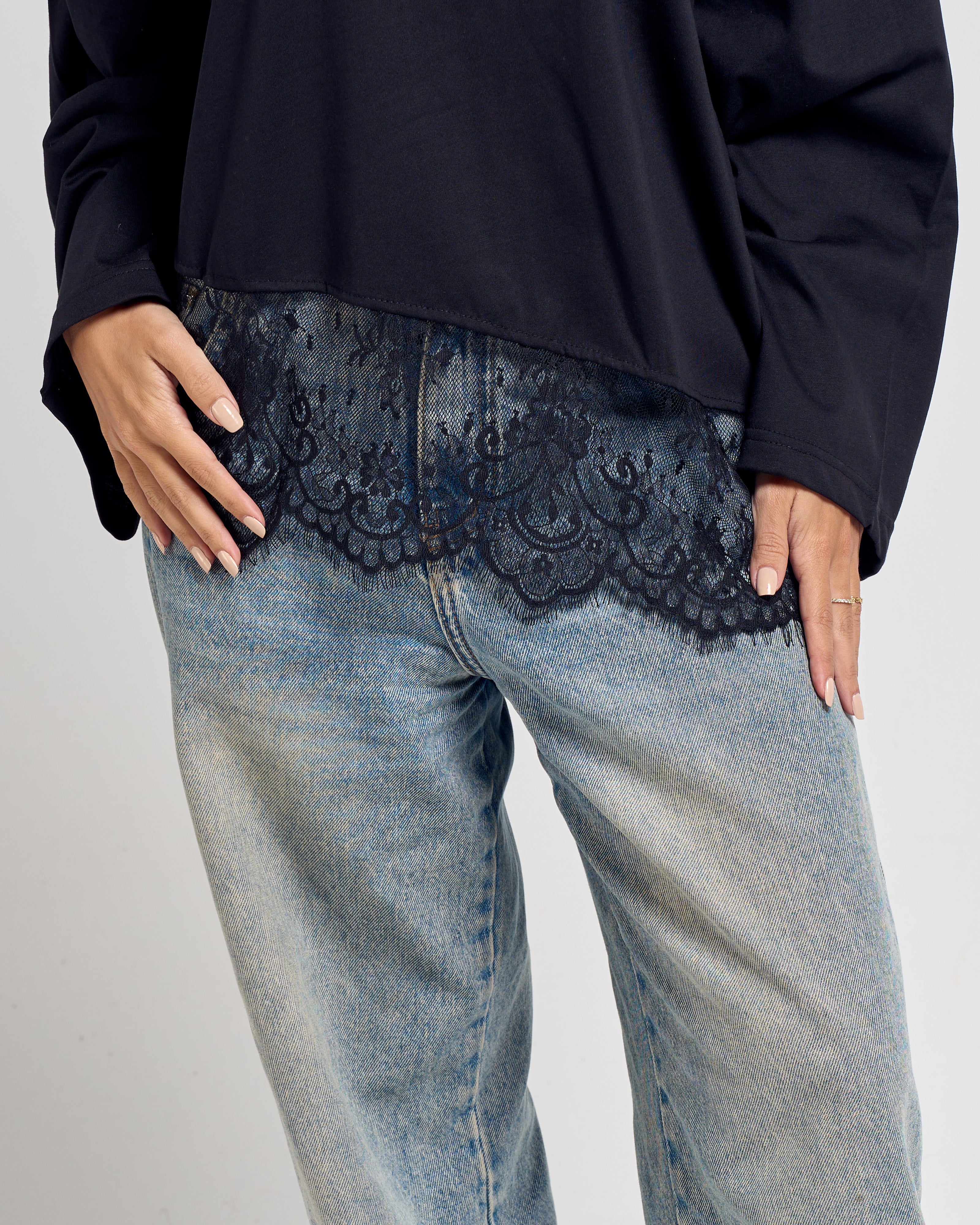 Lace T-shirt
